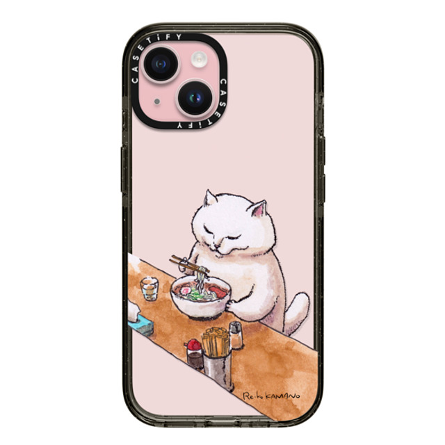 ReikoKAMANO x CASETiFY iPhone 15 Case Cat,Animal Black インパクトケース ramen Mother's Day ReikoKAMANO x CASETiFY iPhone 15 Case Cat,Animal Black インパクトケース ramen Mother's Day