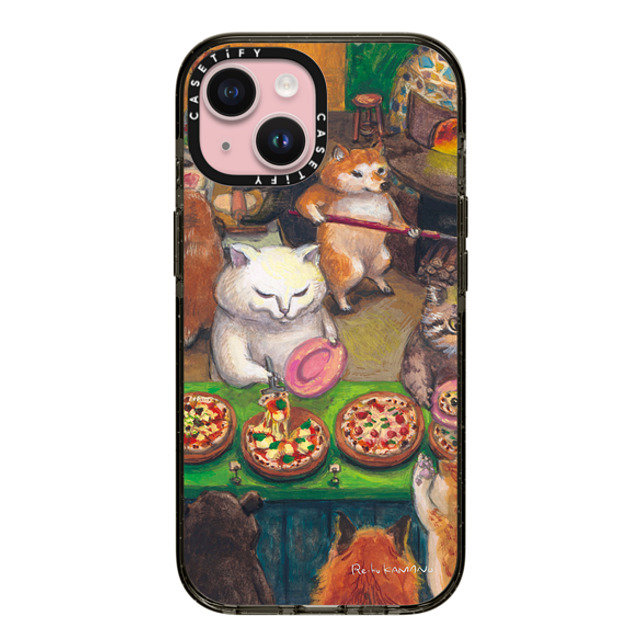 ReikoKAMANO x CASETiFY iPhone 15 Case Cat,Dog ブラック インパクトケース MagSafe対応 pizzeria Mother's Day ReikoKAMANO x CASETiFY iPhone 15 Case Cat,Dog ブラック インパクトケース MagSafe対応 pizzeria Mother's Day
