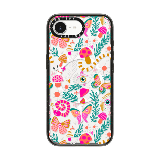 Sandra Hutter x CASETiFY iPhone 16e Case Snake Black Impact Case MagSafe Compatible Magic Witchcraft Mushrooms Snakes Magical Eye Pattern Back to School Sandra Hutter x CASETiFY iPhone 16e Case Snake Black Impact Case MagSafe Compatible Magic Witchcraft Mushrooms Snakes Magical Eye Pattern Back to School