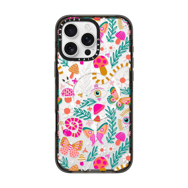 Sandra Hutter x CASETiFY iPhone 16 Pro Max Case Snake Black Impact Case MagSafe Compatible Magic Witchcraft Mushrooms Snakes Magical Eye Pattern Back to School Sandra Hutter x CASETiFY iPhone 16 Pro Max Case Snake Black Impact Case MagSafe Compatible Magic Witchcraft Mushrooms Snakes Magical Eye Pattern Back to School