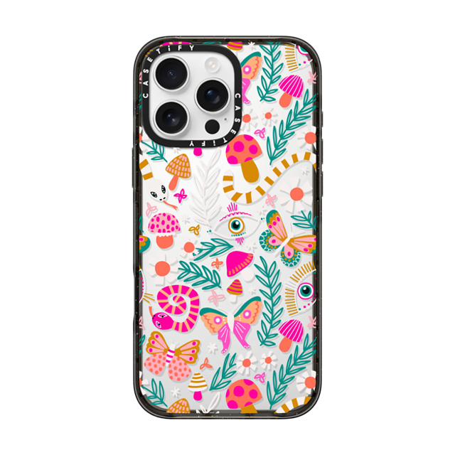 Sandra Hutter x CASETiFY iPhone 16 Pro Max Case Snake Black Impact Case Magic Witchcraft Mushrooms Snakes Magical Eye Pattern Back to School Sandra Hutter x CASETiFY iPhone 16 Pro Max Case Snake Black Impact Case Magic Witchcraft Mushrooms Snakes Magical Eye Pattern Back to School