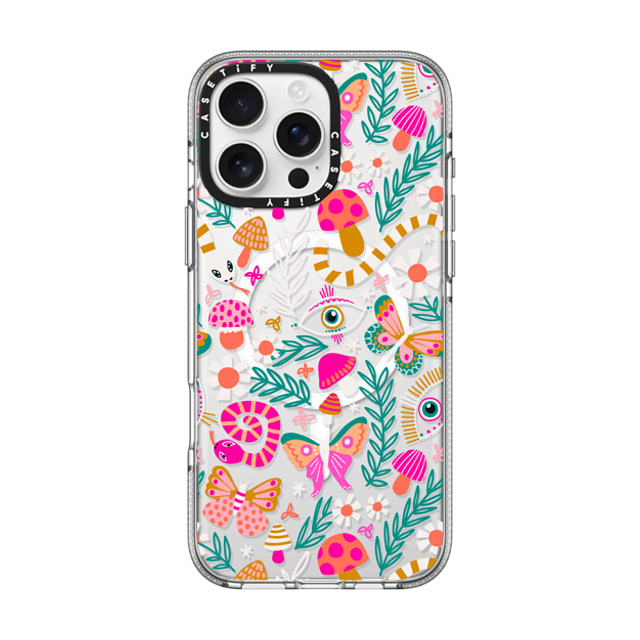 Sandra Hutter x CASETiFY iPhone 16 Pro Max Case Snake クリア クリア ケース MagSafe対応 Magic Witchcraft Mushrooms Snakes Magical Eye Pattern Back to School Sandra Hutter x CASETiFY iPhone 16 Pro Max Case Snake クリア クリア ケース MagSafe対応 Magic Witchcraft Mushrooms Snakes Magical Eye Pattern Back to School