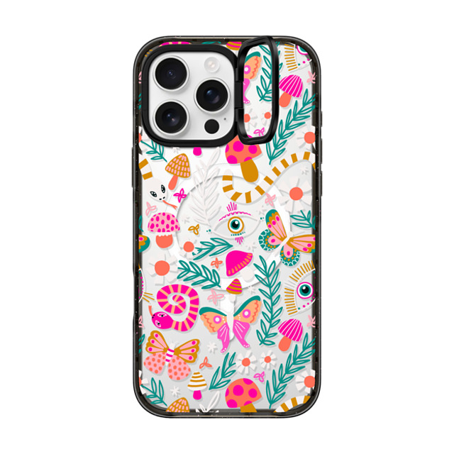 Sandra Hutter x CASETiFY iPhone 16 Pro Max Case Snake Black インパクトリングスタンドケース MagSafe対応 Magic Witchcraft Mushrooms Snakes Magical Eye Pattern Back to School Sandra Hutter x CASETiFY iPhone 16 Pro Max Case Snake Black インパクトリングスタンドケース MagSafe対応 Magic Witchcraft Mushrooms Snakes Magical Eye Pattern Back to School