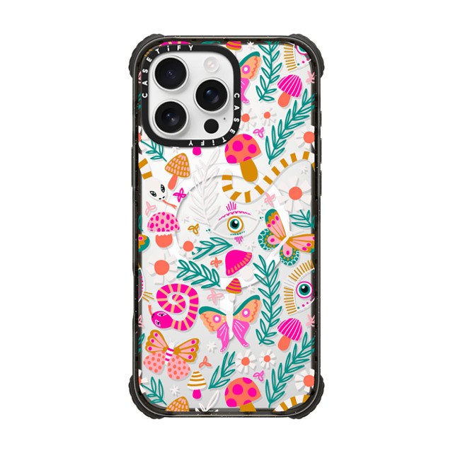 Sandra Hutter x CASETiFY iPhone 16 Pro Max Case Snake Black ウルトラ インパクトケース MagSafe 対応 Magic Witchcraft Mushrooms Snakes Magical Eye Pattern Back to School Sandra Hutter x CASETiFY iPhone 16 Pro Max Case Snake Black ウルトラ インパクトケース MagSafe 対応 Magic Witchcraft Mushrooms Snakes Magical Eye Pattern Back to School