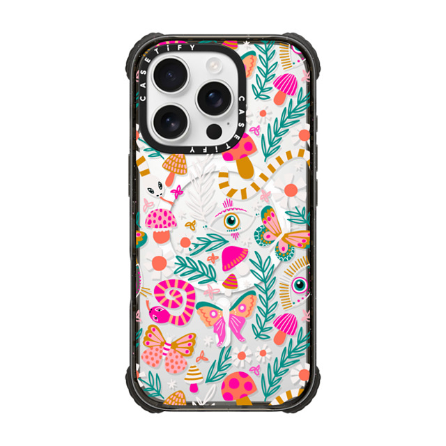 Sandra Hutter x CASETiFY iPhone 16 Pro Case Snake Black ウルトラ インパクトケース MagSafe 対応 Magic Witchcraft Mushrooms Snakes Magical Eye Pattern Back to School Sandra Hutter x CASETiFY iPhone 16 Pro Case Snake Black ウルトラ インパクトケース MagSafe 対応 Magic Witchcraft Mushrooms Snakes Magical Eye Pattern Back to School