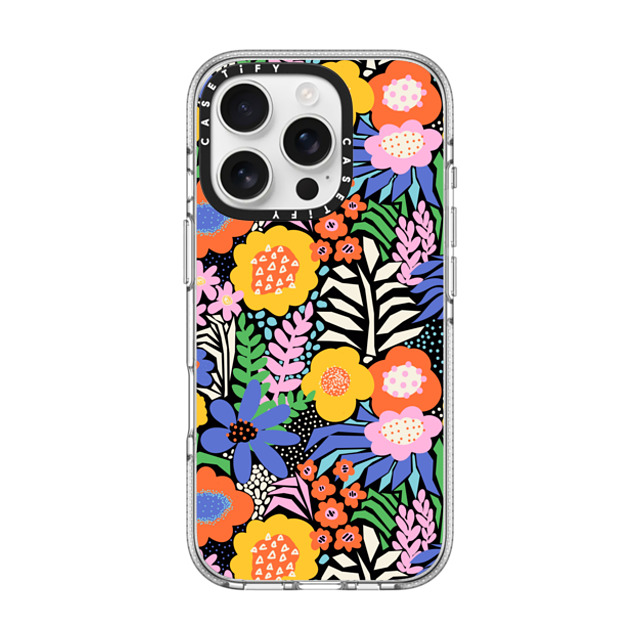 Sandra Hutter x CASETiFY iPhone 16 Pro Case Floral,Nature Clear Clear Case MagSafe Compatible Paper Collage Flowers by Sandra Hutter Mother's Day Sandra Hutter x CASETiFY iPhone 16 Pro Case Floral,Nature Clear Clear Case MagSafe Compatible Paper Collage Flowers by Sandra Hutter Mother's Day