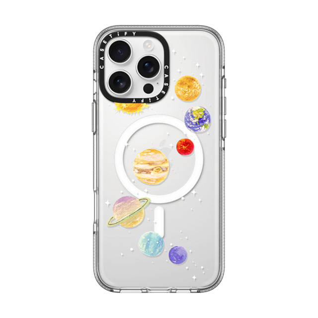 Skylar Kim x CASETiFY iPhone 16 Pro Max ケース クリア クリア ケース MagSafe対応 Solar System