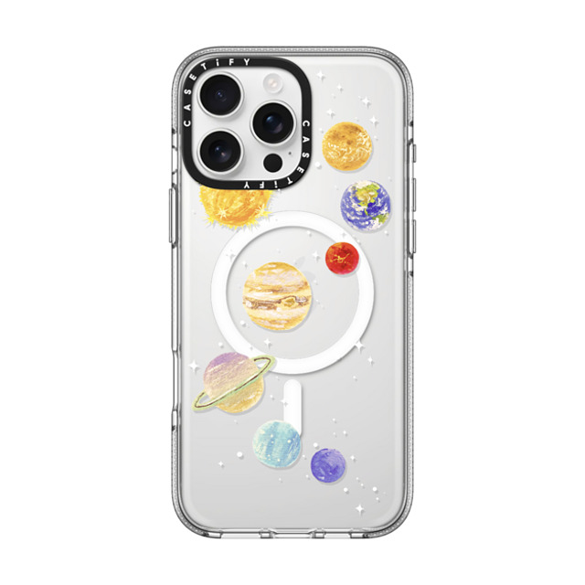 Skylar Kim x CASETiFY iPhone 16 Pro Max Case Space,Y2K クリア クリア ケース MagSafe対応 Solar system 3 Mother's Day Skylar Kim x CASETiFY iPhone 16 Pro Max Case Space,Y2K クリア クリア ケース MagSafe対応 Solar system 3 Mother's Day