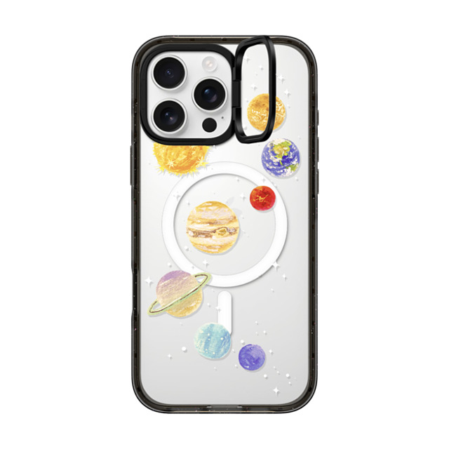 Skylar Kim x CASETiFY iPhone 16 Pro Max Case Space,Y2K Black インパクトリングスタンドケース MagSafe対応 Solar system 3 Mother's Day Skylar Kim x CASETiFY iPhone 16 Pro Max Case Space,Y2K Black インパクトリングスタンドケース MagSafe対応 Solar system 3 Mother's Day
