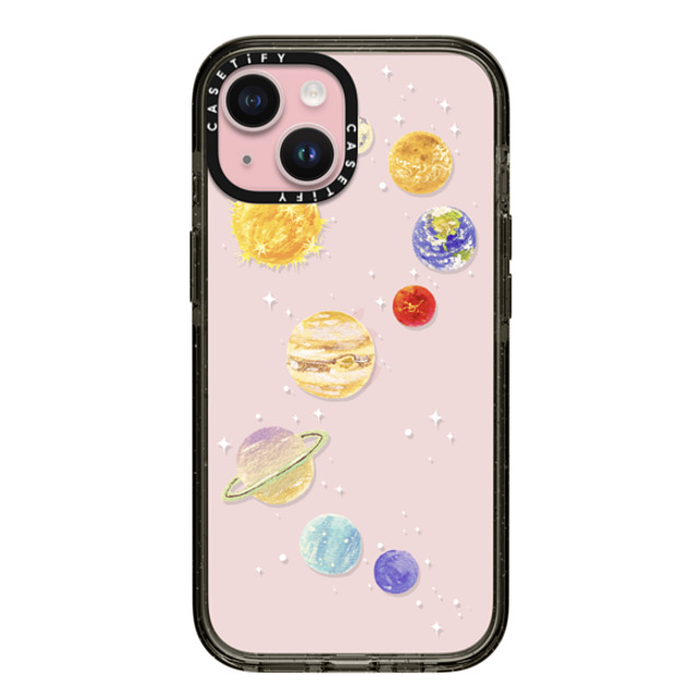 Skylar Kim x CASETiFY iPhone 15 ケース Space,Y2K ブラック インパクトケース Solar system 3 Mother's Day Skylar Kim x CASETiFY iPhone 15 ケース Space,Y2K ブラック インパクトケース Solar system 3 Mother's Day