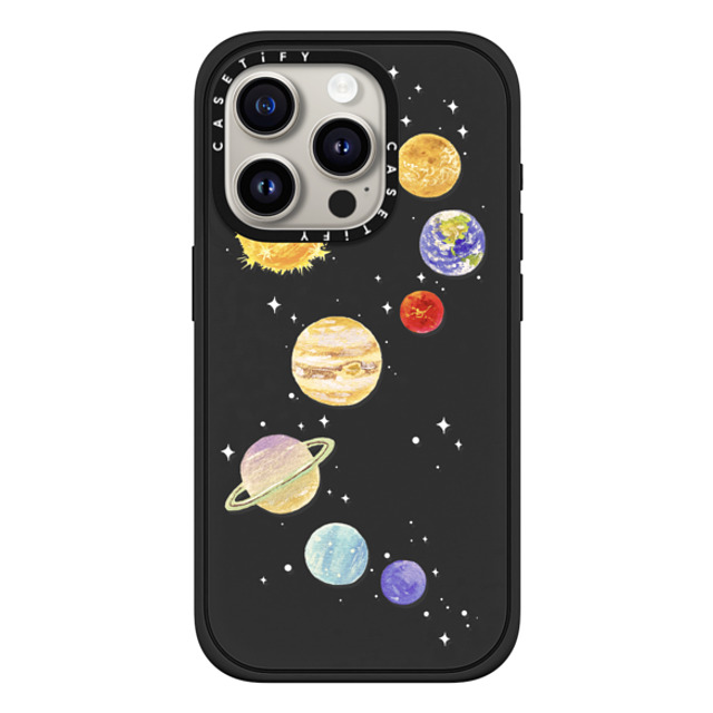 Skylar Kim x CASETiFY iPhone 15 Pro Case Space,Y2K マットブラック Impact Case MagSafe Compatible Solar system 3 Mother's Day Skylar Kim x CASETiFY iPhone 15 Pro Case Space,Y2K マットブラック Impact Case MagSafe Compatible Solar system 3 Mother's Day