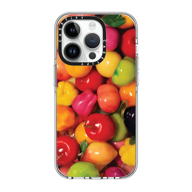 CASETiFY iPhone 14 Pro Case Clear Clear Case MagSafe Compatible SWEET TOOTH (HEART) CHIAN - GELBOYS looke world CASETiFY iPhone 14 Pro Case Clear Clear Case MagSafe Compatible SWEET TOOTH (HEART) CHIAN - GELBOYS looke world