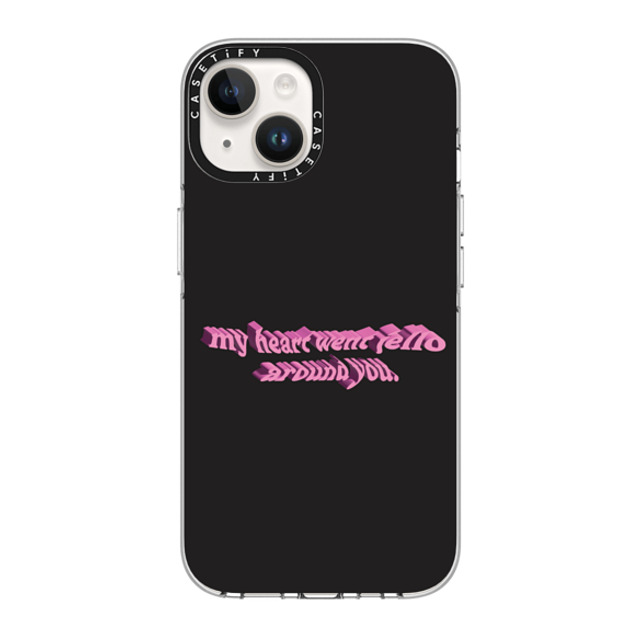 CASETiFY iPhone 14 Case Clear Clear Case MagSafe Compatible JELLO HEART - GELBOYS looke world CASETiFY iPhone 14 Case Clear Clear Case MagSafe Compatible JELLO HEART - GELBOYS looke world