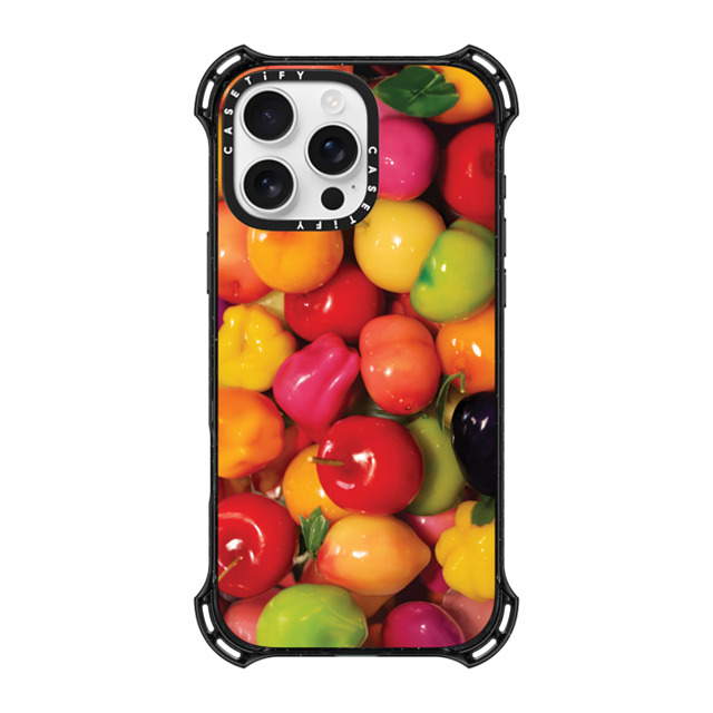 CASETiFY iPhone 16 Pro Max Case Black バウンスケース SWEET TOOTH (HEART) CHIAN - GELBOYS looke world CASETiFY iPhone 16 Pro Max Case Black バウンスケース SWEET TOOTH (HEART) CHIAN - GELBOYS looke world