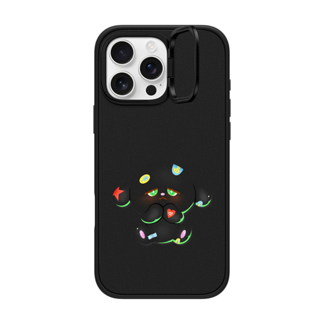 CASETiFY iPhone 16 Pro Max Case Matte Black インパクトリングスタンドケース MagSafe対応 DOGGO BAABIN - GELBOYS looke world CASETiFY iPhone 16 Pro Max Case Matte Black インパクトリングスタンドケース MagSafe対応 DOGGO BAABIN - GELBOYS looke world