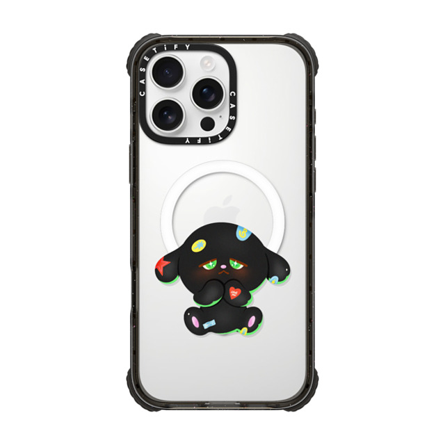 CASETiFY iPhone 16 Pro Max Case Black ウルトラ インパクトケース MagSafe 対応 DOGGO BAABIN - GELBOYS looke world CASETiFY iPhone 16 Pro Max Case Black ウルトラ インパクトケース MagSafe 対応 DOGGO BAABIN - GELBOYS looke world
