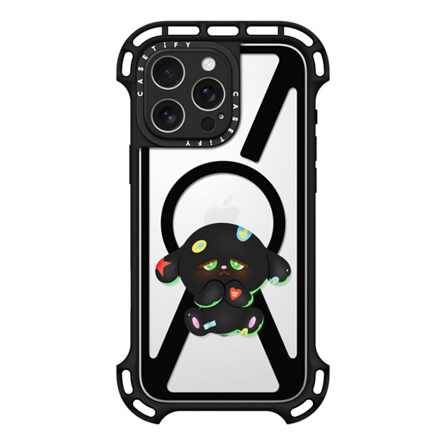 CASETiFY iPhone 16 Pro Max Case Black ウルトラ バウンスケース MagSafe対応 DOGGO BAABIN - GELBOYS looke world CASETiFY iPhone 16 Pro Max Case Black ウルトラ バウンスケース MagSafe対応 DOGGO BAABIN - GELBOYS looke world