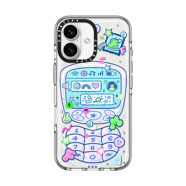CASETiFY iPhone 16 Case Clear Clear Case MagSafe Compatible CHAT IS FOU4MOD LIFE - GELBOYS looke world CASETiFY iPhone 16 Case Clear Clear Case MagSafe Compatible CHAT IS FOU4MOD LIFE - GELBOYS looke world