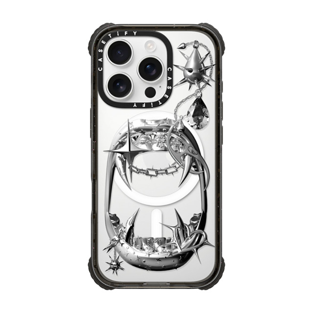 CASETiFY iPhone 16 Pro ケース ブラック ウルトラ インパクトケース MagSafe 対応 SHINE & BRIGHT - BUA - GELBOYS looke world Mother's Day CASETiFY iPhone 16 Pro ケース ブラック ウルトラ インパクトケース MagSafe 対応 SHINE & BRIGHT - BUA - GELBOYS looke world Mother's Day