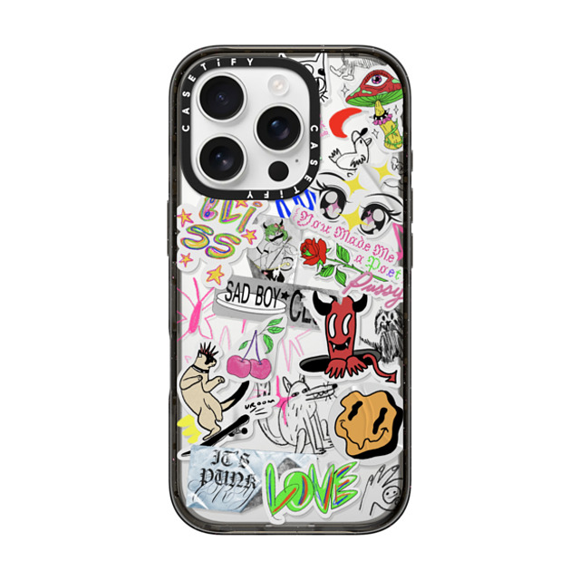 CASETiFY iPhone 16 Pro ケース ブラック インパクトケース COOLLY DUMP - GELBOYS looke world Mother's Day CASETiFY iPhone 16 Pro ケース ブラック インパクトケース COOLLY DUMP - GELBOYS looke world Mother's Day