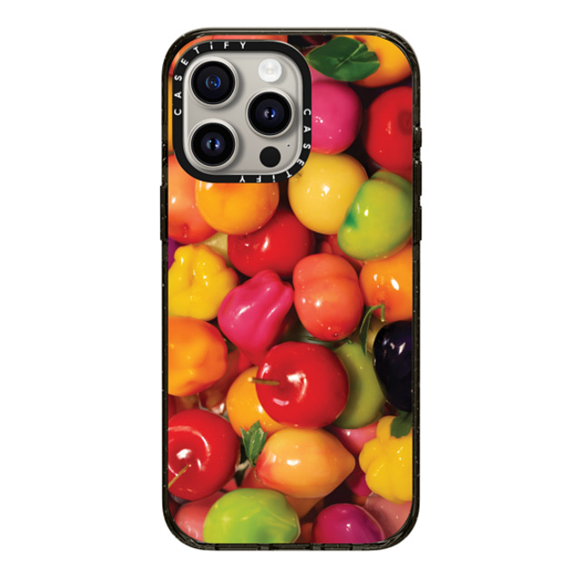 CASETiFY iPhone 15 Pro Max Case Black Impact Case MagSafe Compatible SWEET TOOTH (HEART) CHIAN - GELBOYS looke world CASETiFY iPhone 15 Pro Max Case Black Impact Case MagSafe Compatible SWEET TOOTH (HEART) CHIAN - GELBOYS looke world