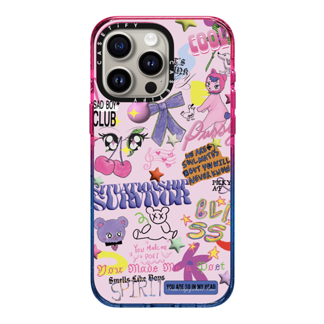 CASETiFY iPhone 15 Pro Max Case Cotton Candy Impact Case CUTIE DUMP - GELBOYS looke world CASETiFY iPhone 15 Pro Max Case Cotton Candy Impact Case CUTIE DUMP - GELBOYS looke world