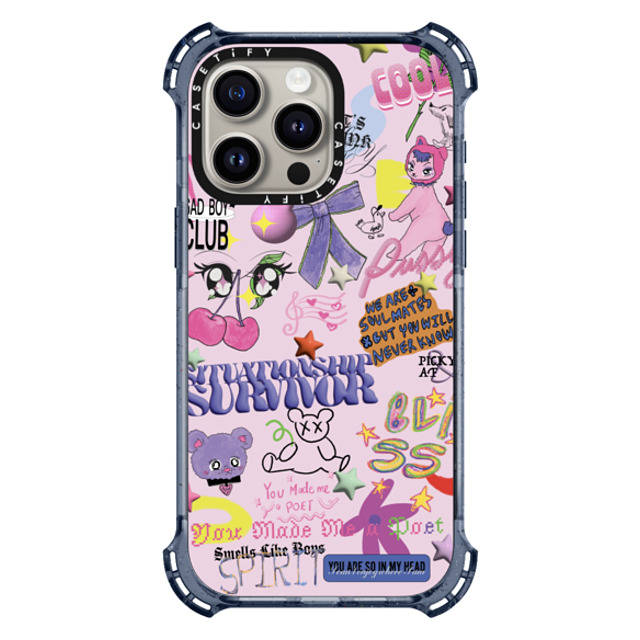 CASETiFY iPhone 15 Pro Max ケース Classic Blue バウンスケース CUTIE DUMP - GELBOYS looke world Father's Day CASETiFY iPhone 15 Pro Max ケース Classic Blue バウンスケース CUTIE DUMP - GELBOYS looke world Father's Day