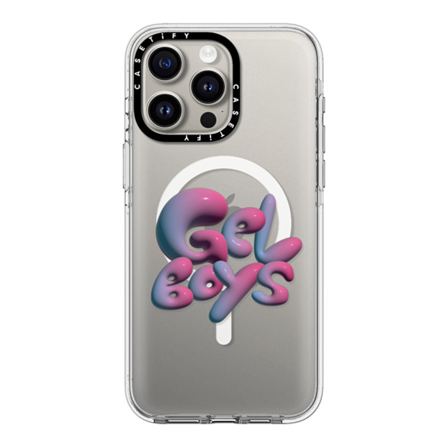 CASETiFY iPhone 15 Pro Max Case Clear Clear Case MagSafe Compatible BUBBLY BOYS - GELBOYS looke world CASETiFY iPhone 15 Pro Max Case Clear Clear Case MagSafe Compatible BUBBLY BOYS - GELBOYS looke world