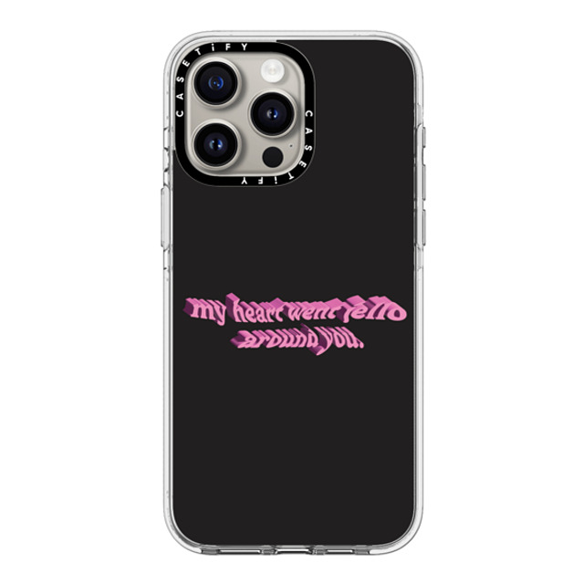 CASETiFY iPhone 15 Pro Max Case Clear Clear Case MagSafe Compatible JELLO HEART - GELBOYS looke world CASETiFY iPhone 15 Pro Max Case Clear Clear Case MagSafe Compatible JELLO HEART - GELBOYS looke world