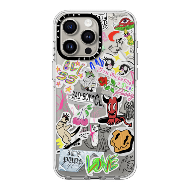 CASETiFY iPhone 15 Pro Max Case Clear Clear Case MagSafe Compatible COOLLY DUMP - GELBOYS looke world CASETiFY iPhone 15 Pro Max Case Clear Clear Case MagSafe Compatible COOLLY DUMP - GELBOYS looke world