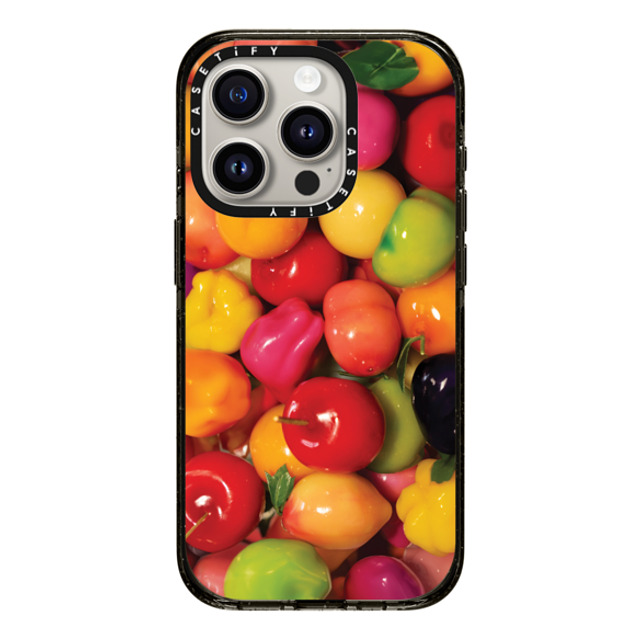 CASETiFY iPhone 15 Pro Case Black Impact Case SWEET TOOTH (HEART) CHIAN - GELBOYS looke world CASETiFY iPhone 15 Pro Case Black Impact Case SWEET TOOTH (HEART) CHIAN - GELBOYS looke world