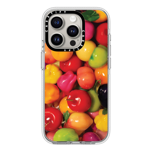 CASETiFY iPhone 15 Pro Case Clear Clear Case MagSafe Compatible SWEET TOOTH (HEART) CHIAN - GELBOYS looke world CASETiFY iPhone 15 Pro Case Clear Clear Case MagSafe Compatible SWEET TOOTH (HEART) CHIAN - GELBOYS looke world