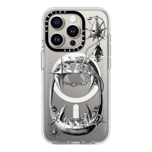 CASETiFY iPhone 15 Pro Case Clear Clear Case MagSafe Compatible SHINE & BRIGHT - BUA - GELBOYS looke world CASETiFY iPhone 15 Pro Case Clear Clear Case MagSafe Compatible SHINE & BRIGHT - BUA - GELBOYS looke world