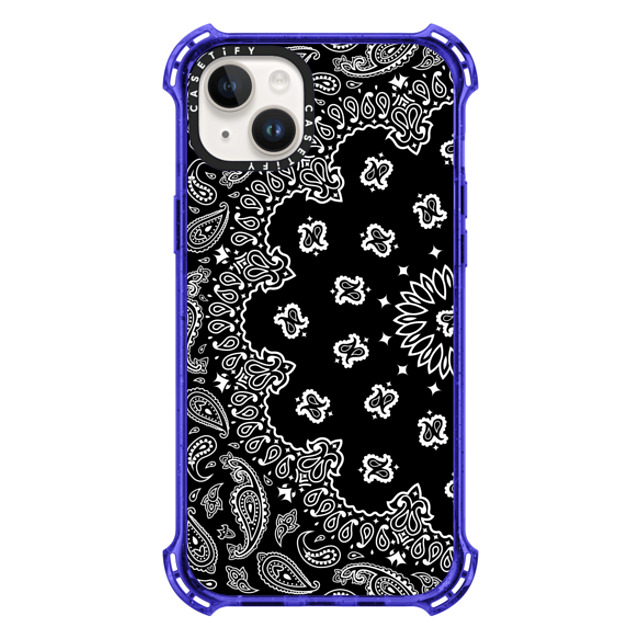 Kate Illustrates x CASETiFY iPhone 14 Plus ケース Abstract Peri Purple バウンスケース BANDANA PAISLEY Father's Day Kate Illustrates x CASETiFY iPhone 14 Plus ケース Abstract Peri Purple バウンスケース BANDANA PAISLEY Father's Day
