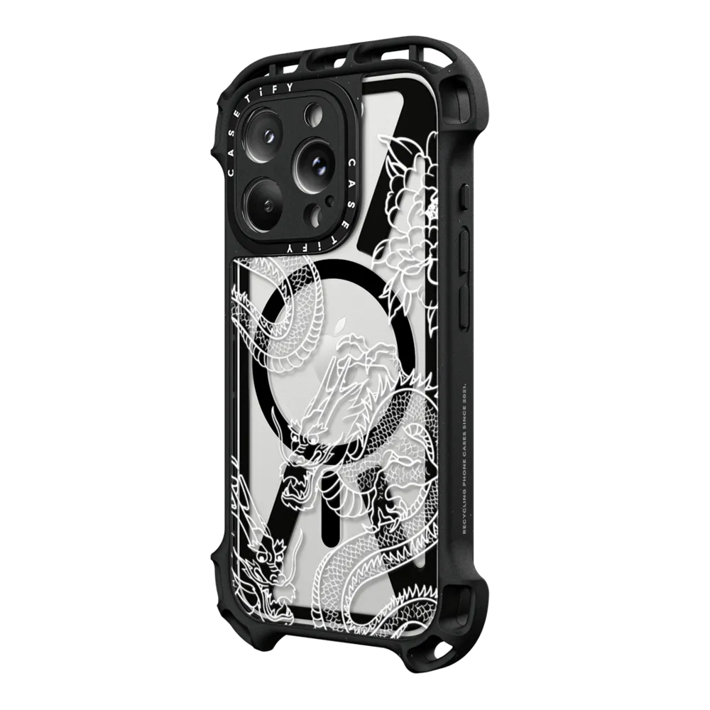 Ultra Bounce iPhone 16 Pro Max Case MagSafe Compatible - DRAGONS