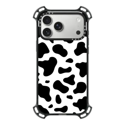 CASETiFY iPhone17ケース Black Cow ミラー Cow Print Phone Cases & Accessories | Fun & Trendy Designs – CASETiFY