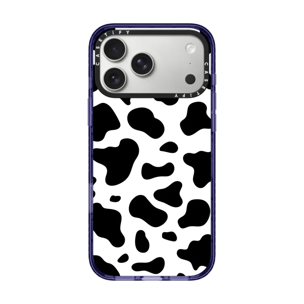Impact iPhone 17 Pro Max Case MagSafe Compatible - COW PRINT