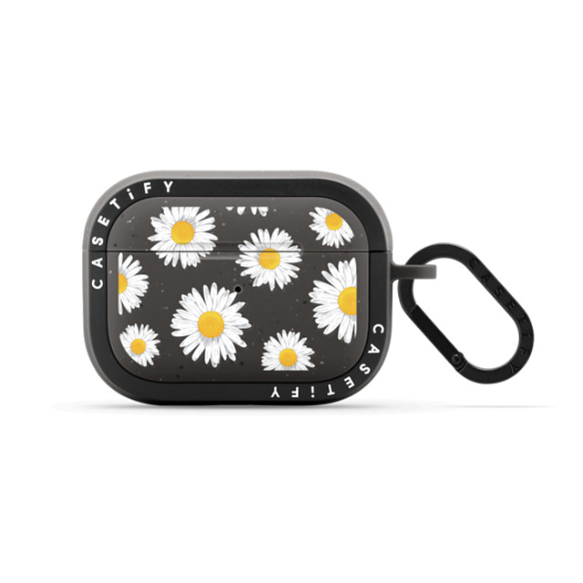 Kate Illustrates x CASETiFY AirPods Pro 2 Floral,Cartoon Matte Charcoal バウンス ケース DAISIES Mother's Day Kate Illustrates x CASETiFY AirPods Pro 2 Floral,Cartoon Matte Charcoal バウンス ケース DAISIES Mother's Day