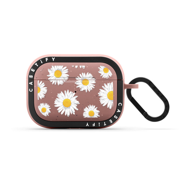 Kate Illustrates x CASETiFY AirPods Pro Floral,Cartoon Matte Dusty Rose バウンス ケース DAISIES Back to School Kate Illustrates x CASETiFY AirPods Pro Floral,Cartoon Matte Dusty Rose バウンス ケース DAISIES Back to School