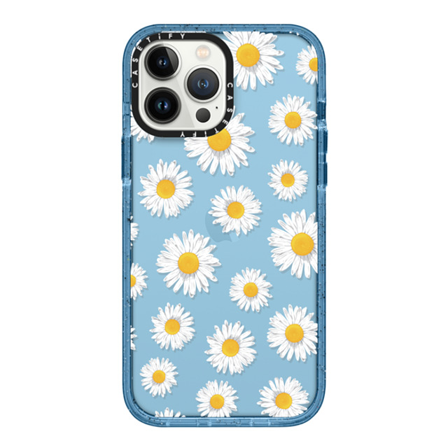 Kate Illustrates x CASETiFY iPhone 13 Pro Max Case Floral ベイビーブルー Impact Case DAISIES Mother's Day Kate Illustrates x CASETiFY iPhone 13 Pro Max Case Floral ベイビーブルー Impact Case DAISIES Mother's Day