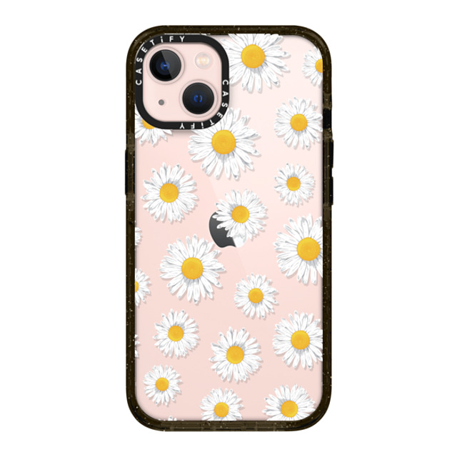 Kate Illustrates x CASETiFY iPhone 13 ケース ブラック インパクトケース DAISIES