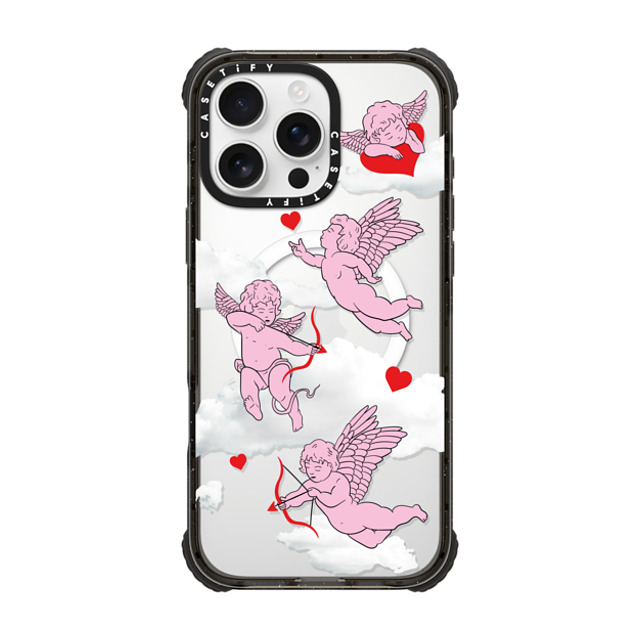 Kate Illustrates x CASETiFY iPhone 16 Pro Max Case Cartoon,Love Black ウルトラ インパクトケース MagSafe 対応 CHERUBS Mother's Day Kate Illustrates x CASETiFY iPhone 16 Pro Max Case Cartoon,Love Black ウルトラ インパクトケース MagSafe 対応 CHERUBS Mother's Day