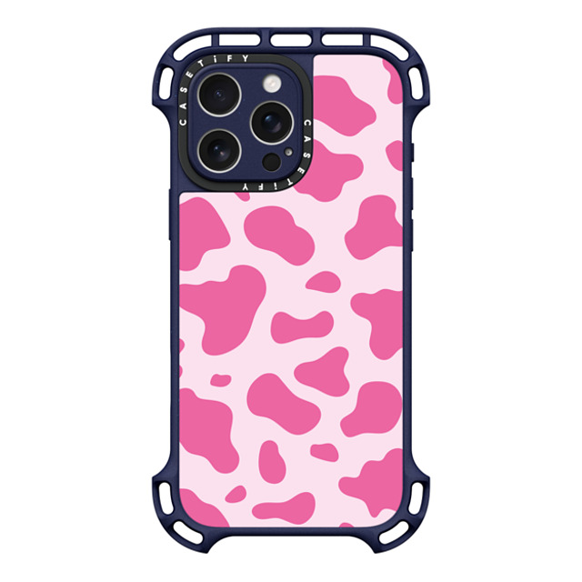 Kate Illustrates x CASETiFY iPhone 16 Pro Max Case インディゴ ウルトラ バウンスケース MagSafe対応 STRAWBERRY COW Kate Illustrates x CASETiFY iPhone 16 Pro Max Case インディゴ ウルトラ バウンスケース MagSafe対応 STRAWBERRY COW