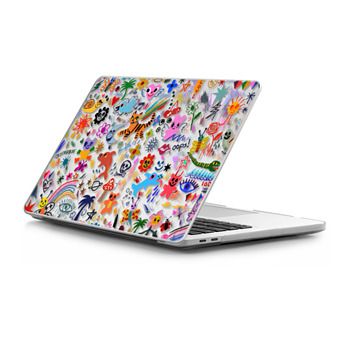MacBook Computer Case Sea Creatures Ornamental Fish Squid Plastic Hard Shell Compatible Mac Air 11 Pro 13 15 Laptop Pro Accessories Protection for MacBook 2016-2019 Version 