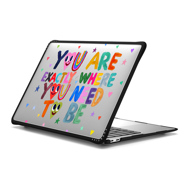 I Scream Colour x CASETiFY MacBook Air 13-inch (2018 - 2020) ブラック インパクト ケース You are exactly where you need to be