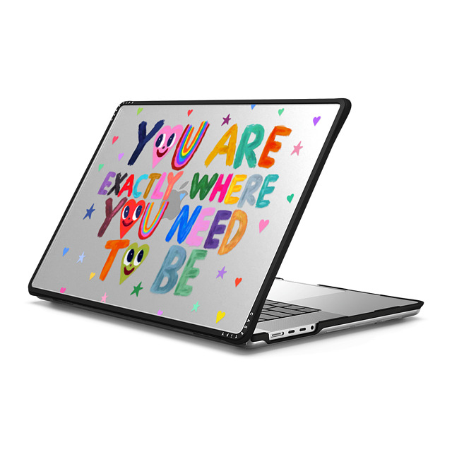I Scream Colour x CASETiFY MacBook Pro 16-inch (M1 - M4) Heart,Cartoon Black インパクト ケース You are exactly where you need to be Father's Day I Scream Colour x CASETiFY MacBook Pro 16-inch (M1 - M4) Heart,Cartoon Black インパクト ケース You are exactly where you need to be Father's Day