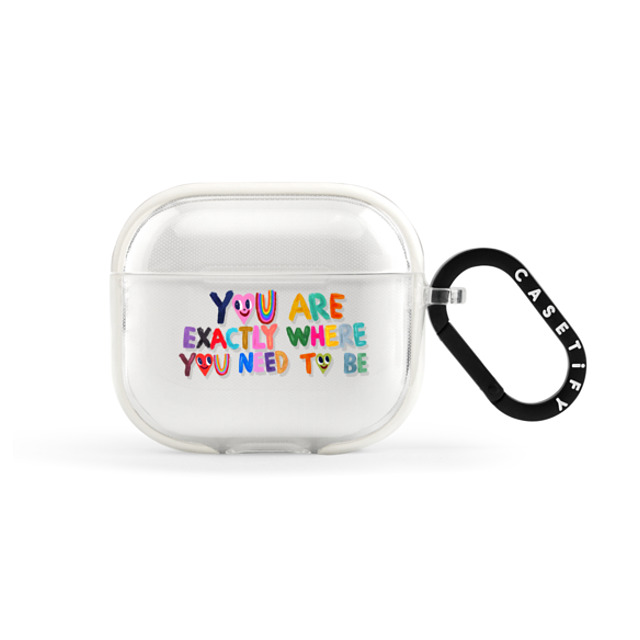 I Scream Colour x CASETiFY AirPods(第3世代) Cartoon,Rainbow フロスト インパクトケース You are exactly where you need to be Mother's Day I Scream Colour x CASETiFY AirPods(第3世代) Cartoon,Rainbow フロスト インパクトケース You are exactly where you need to be Mother's Day