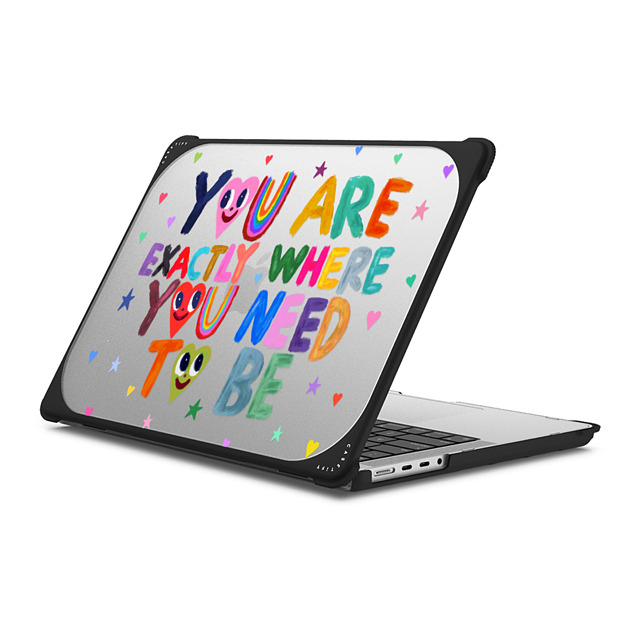 I Scream Colour x CASETiFY MacBook Pro 14-inch (M1 - M4) Heart,Cartoon ブラック バウンス ケース You are exactly where you need to be Mother's Day I Scream Colour x CASETiFY MacBook Pro 14-inch (M1 - M4) Heart,Cartoon ブラック バウンス ケース You are exactly where you need to be Mother's Day
