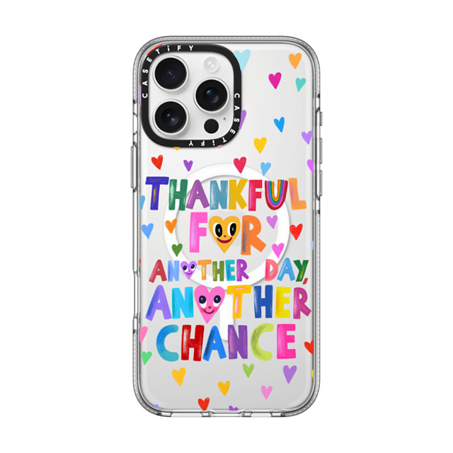 I Scream Colour x CASETiFY iPhone 16 Pro Max ケース Cartoon,Quote クリア クリア ケース MagSafe対応 Thankful Mother's Day I Scream Colour x CASETiFY iPhone 16 Pro Max ケース Cartoon,Quote クリア クリア ケース MagSafe対応 Thankful Mother's Day
