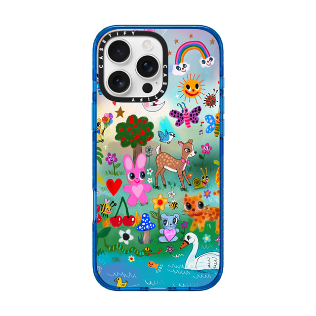 I Scream Colour x CASETiFY iPhone 16 Pro Max ケース スカイブルー インパクトケース MagSafe対応 POP FANTASY